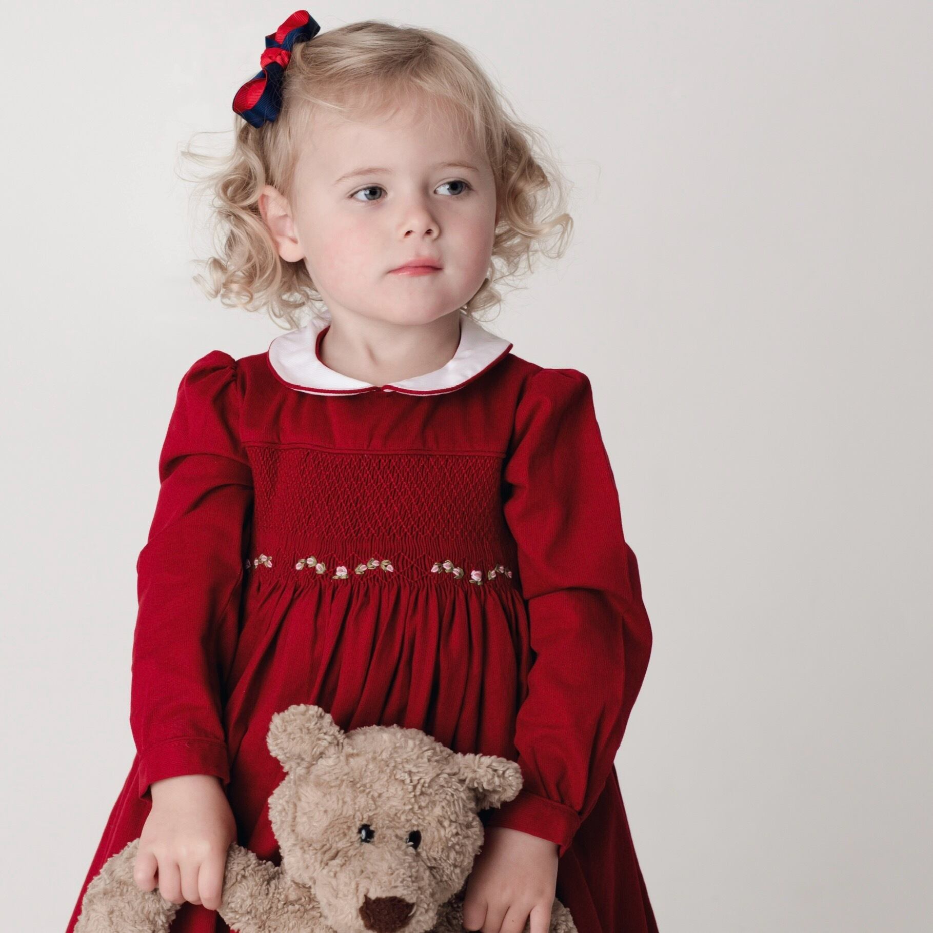 Bella スモッキングワンピース（2Yまでブルマ付）｜Annafie サイズ: 3Y(98cm)