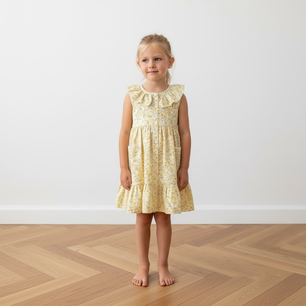 【Last 4Y】 Rola Flower ワンピース｜Pi&Pa サイズ: 4Y(104cm)