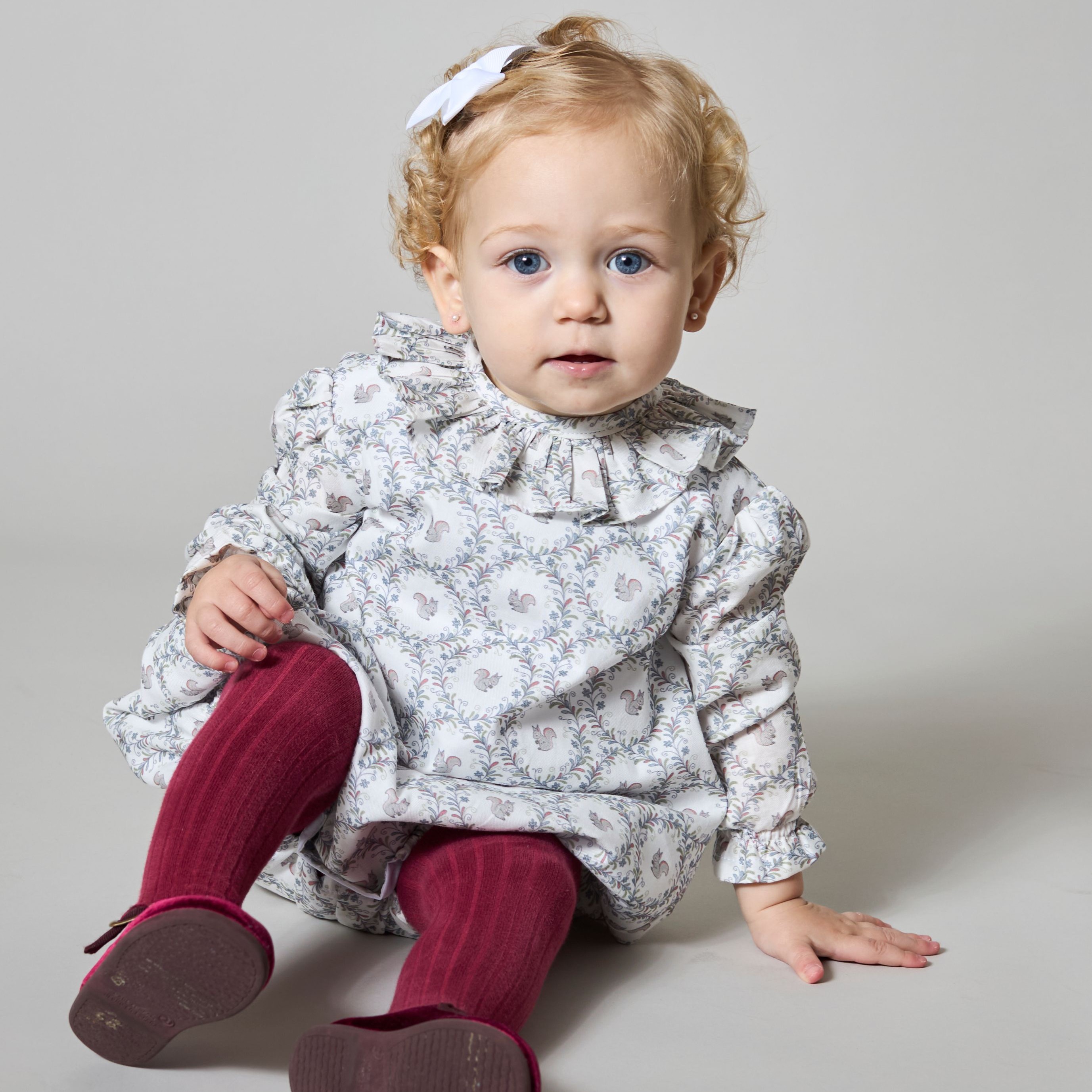  Squirrel ロンパース｜Pi&Pa