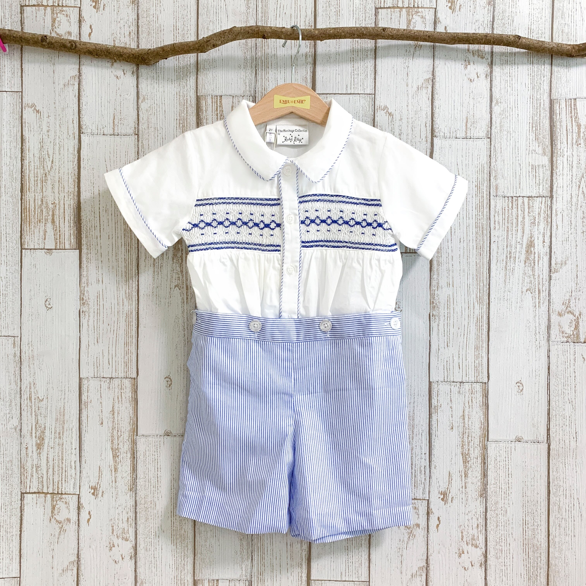 Louis スモッキングセットアップ｜Rachel Riley