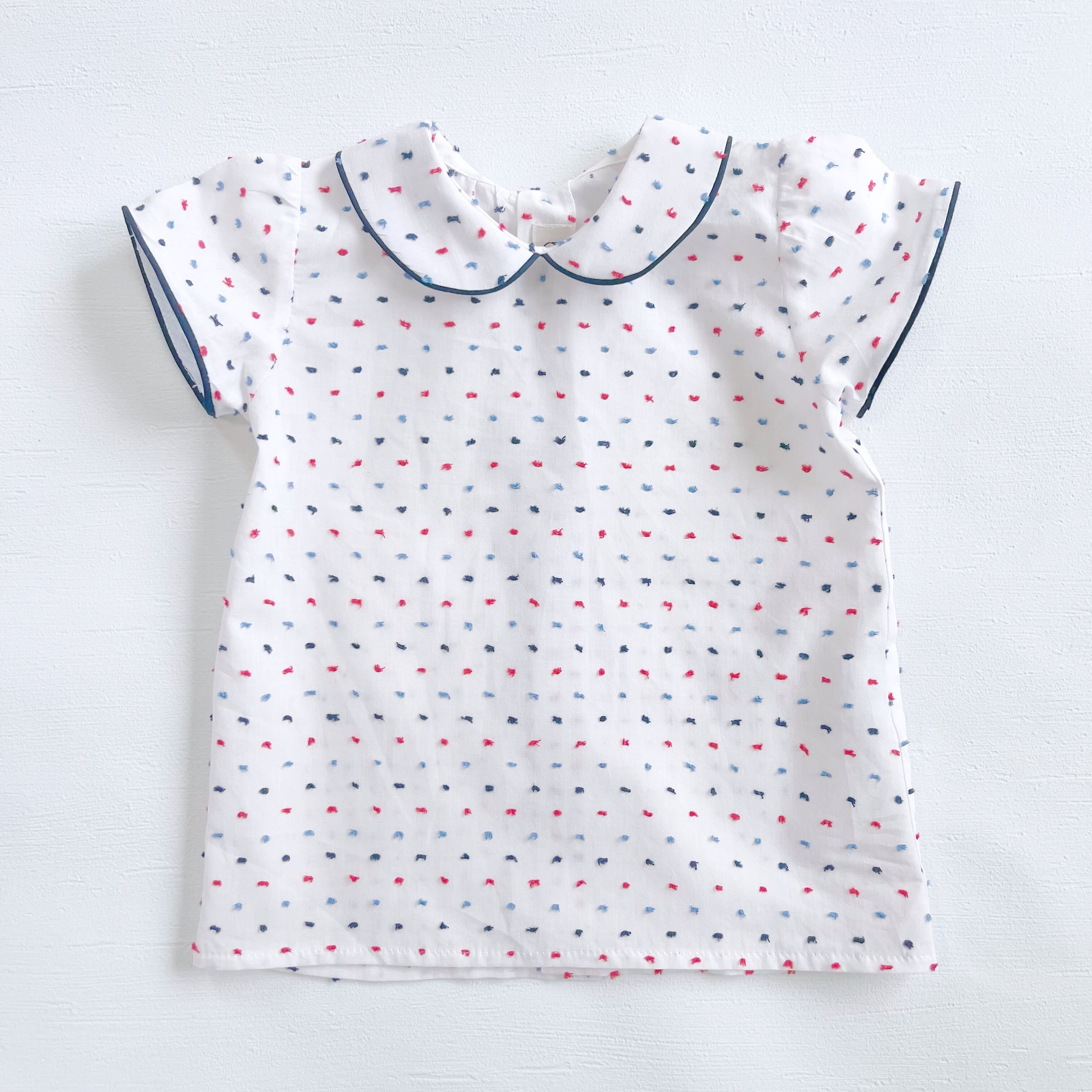 Baby Boy オーバーオール＆シャツ セットアップ｜Belan サイズ: 12M(80cm）, カラー: Navy