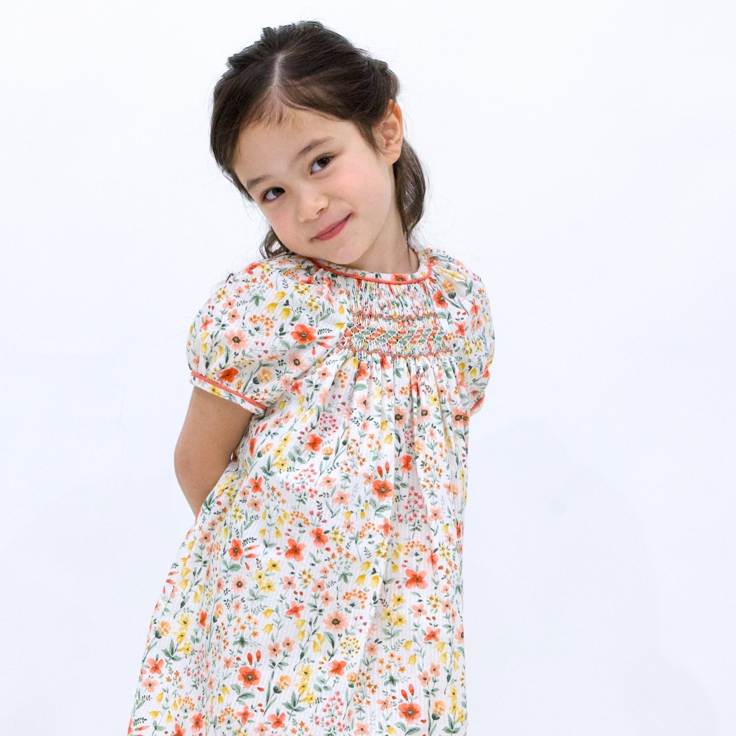 Poppy スモッキングワンピース｜Belan サイズ: 12M(80cm）