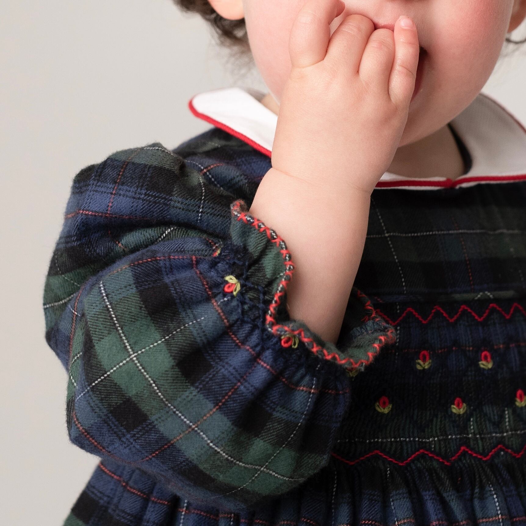 【Last3Y】Raphaela スモッキングワンピース｜Annafie サイズ: 3Y(98cm)