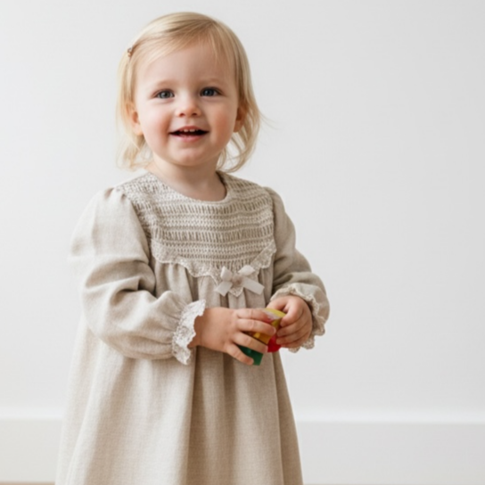  Arrullo スモッキングワンピース｜Paz Rodriguez