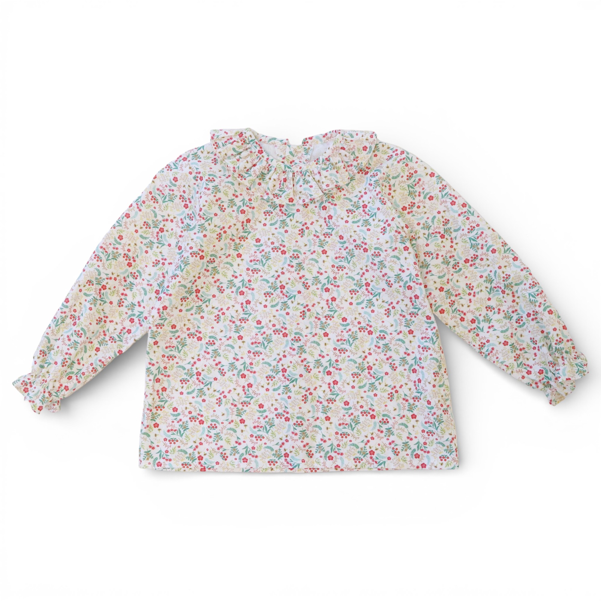  Green Corduroy シャツ＆ワンピース セットアップ｜Belan サイズ: 4Y(104cm)