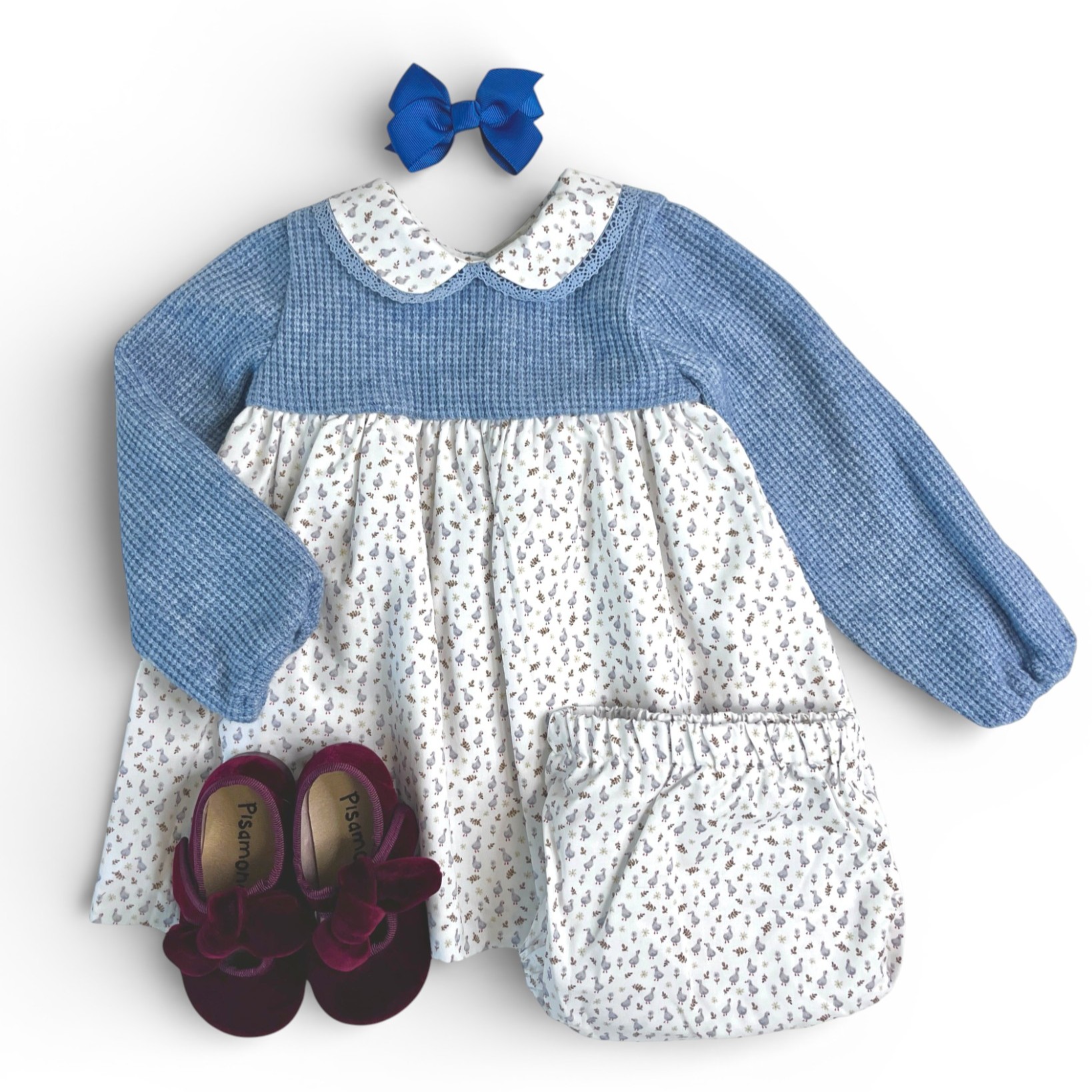  Duck ベビーワンピース｜Cua-cuak