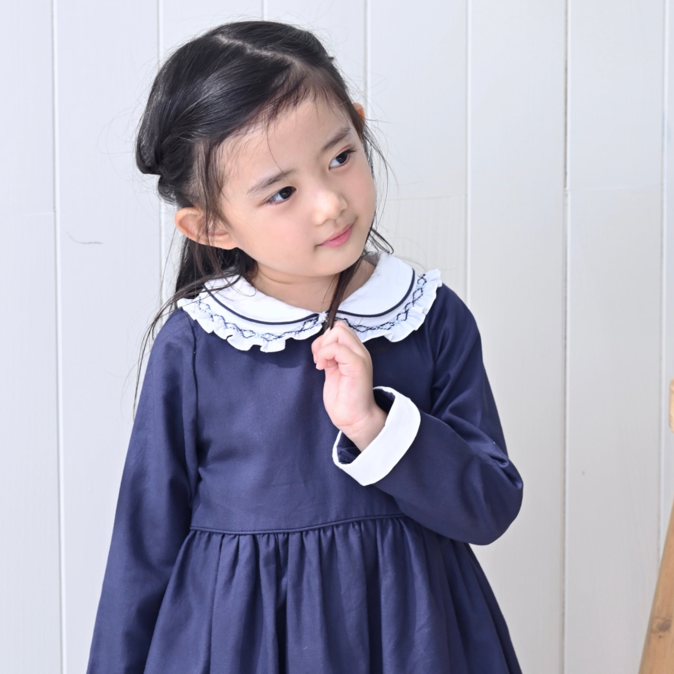  Aglae スモッキングワンピース｜Kidiwi サイズ: 2Y(92cm)