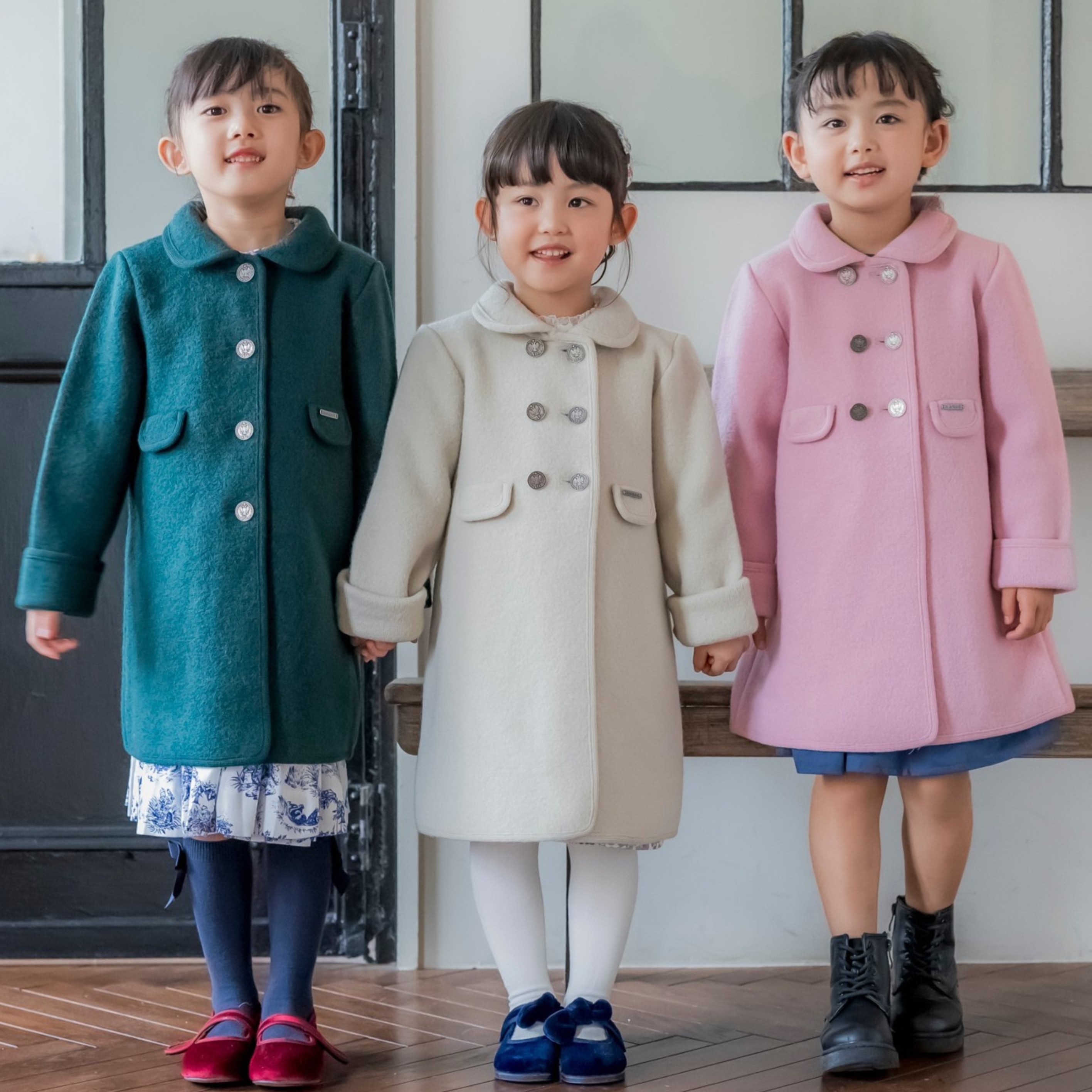 ダブルブレストコート（ROSE）｜Marae