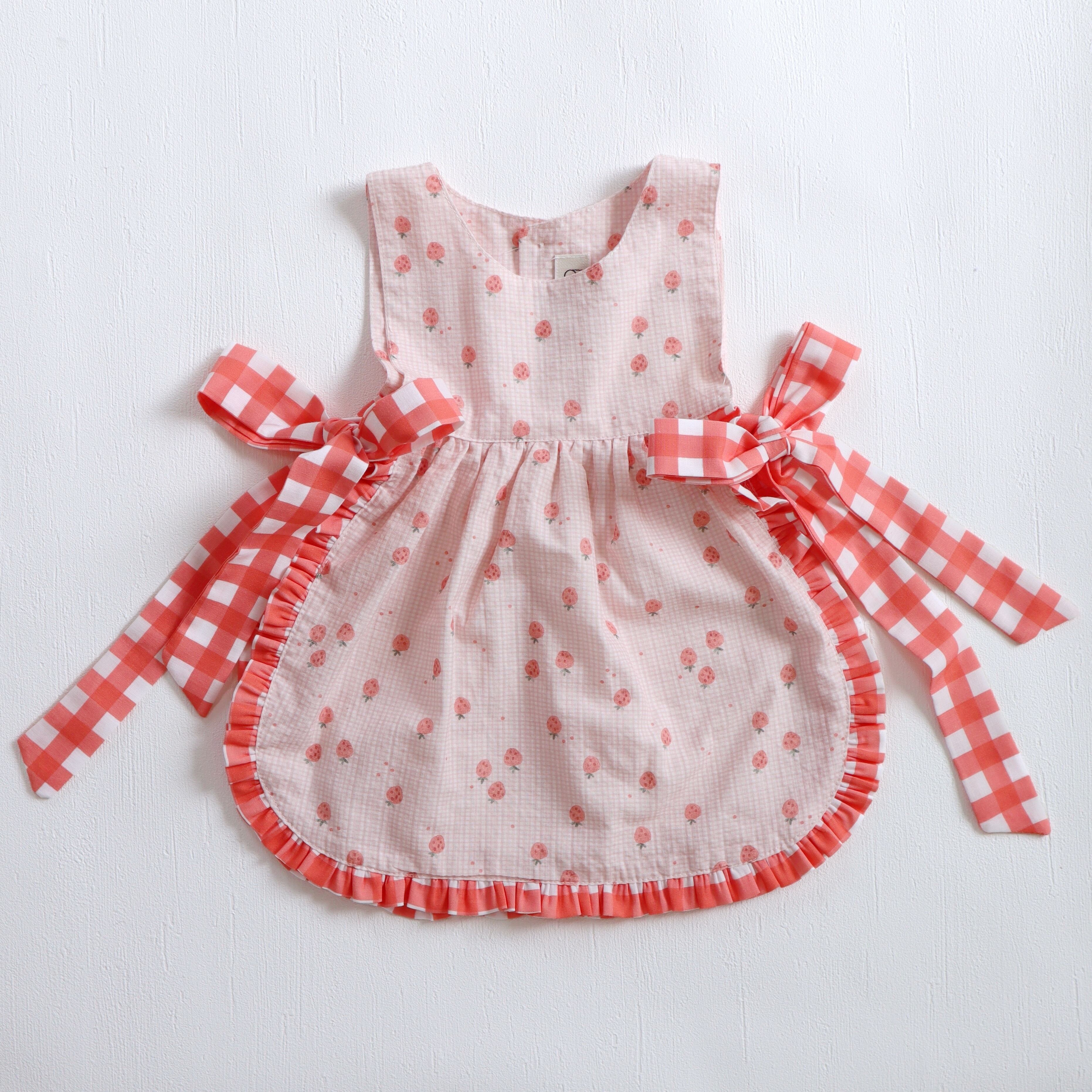 Strawberry ロンパース（ブルマ付）｜Belan サイズ: 12M(80cm）