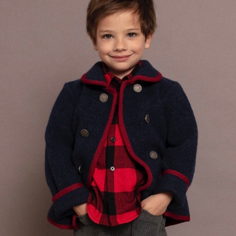 ダブルブレストジャケットコート｜Marae サイズ: 4Y(104cm)