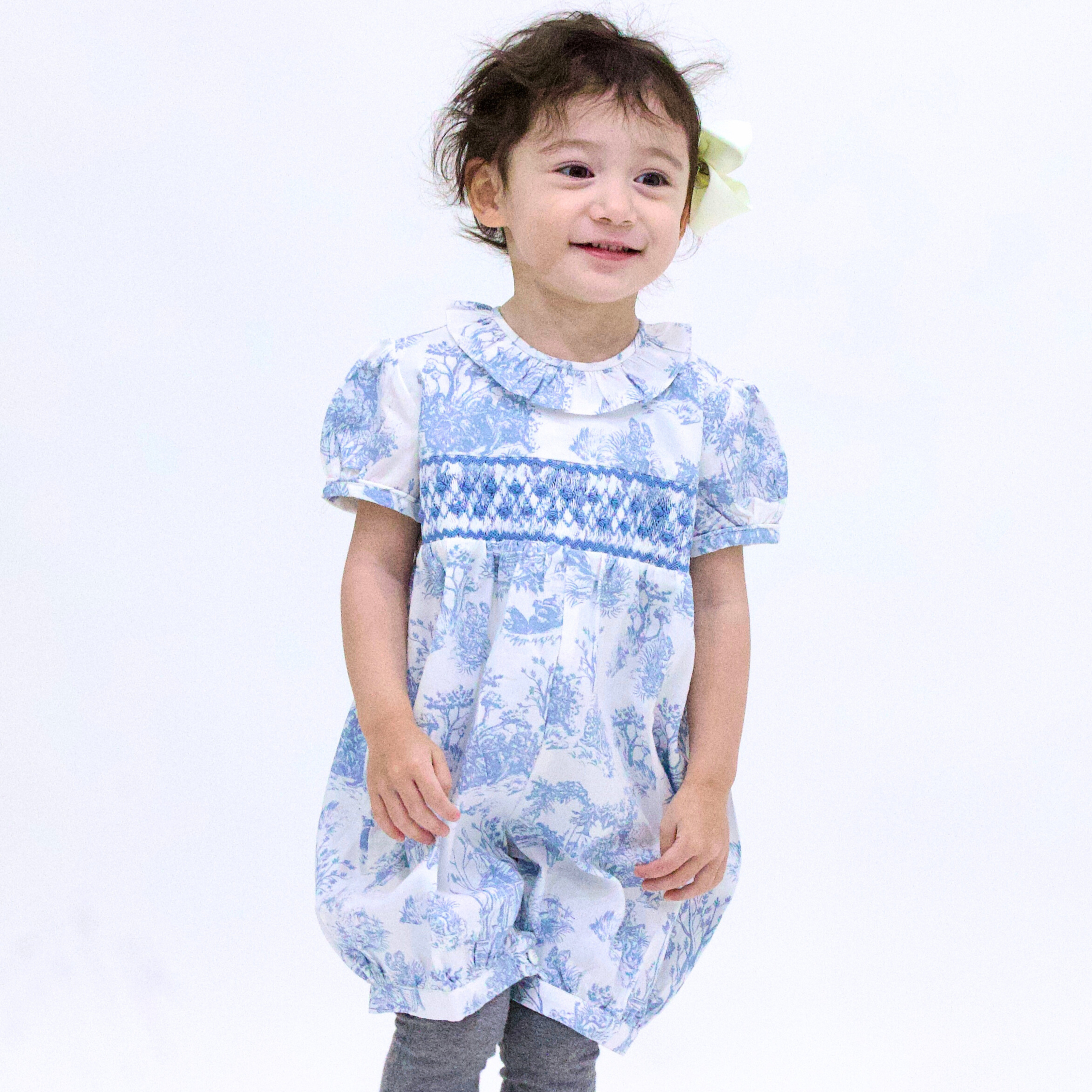 Theodora スモッキングロンパース｜Annafie