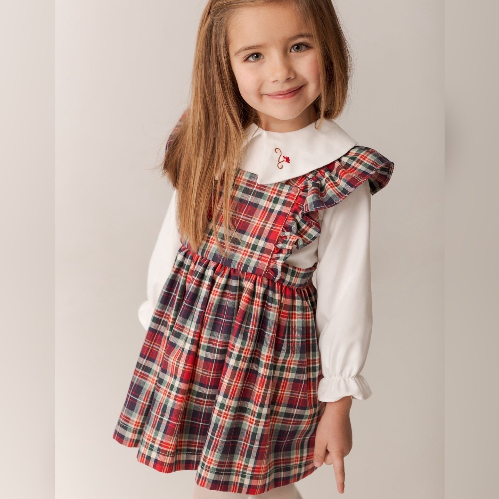  Red Tartan シャツ＆ワンピース セットアップ｜Belan