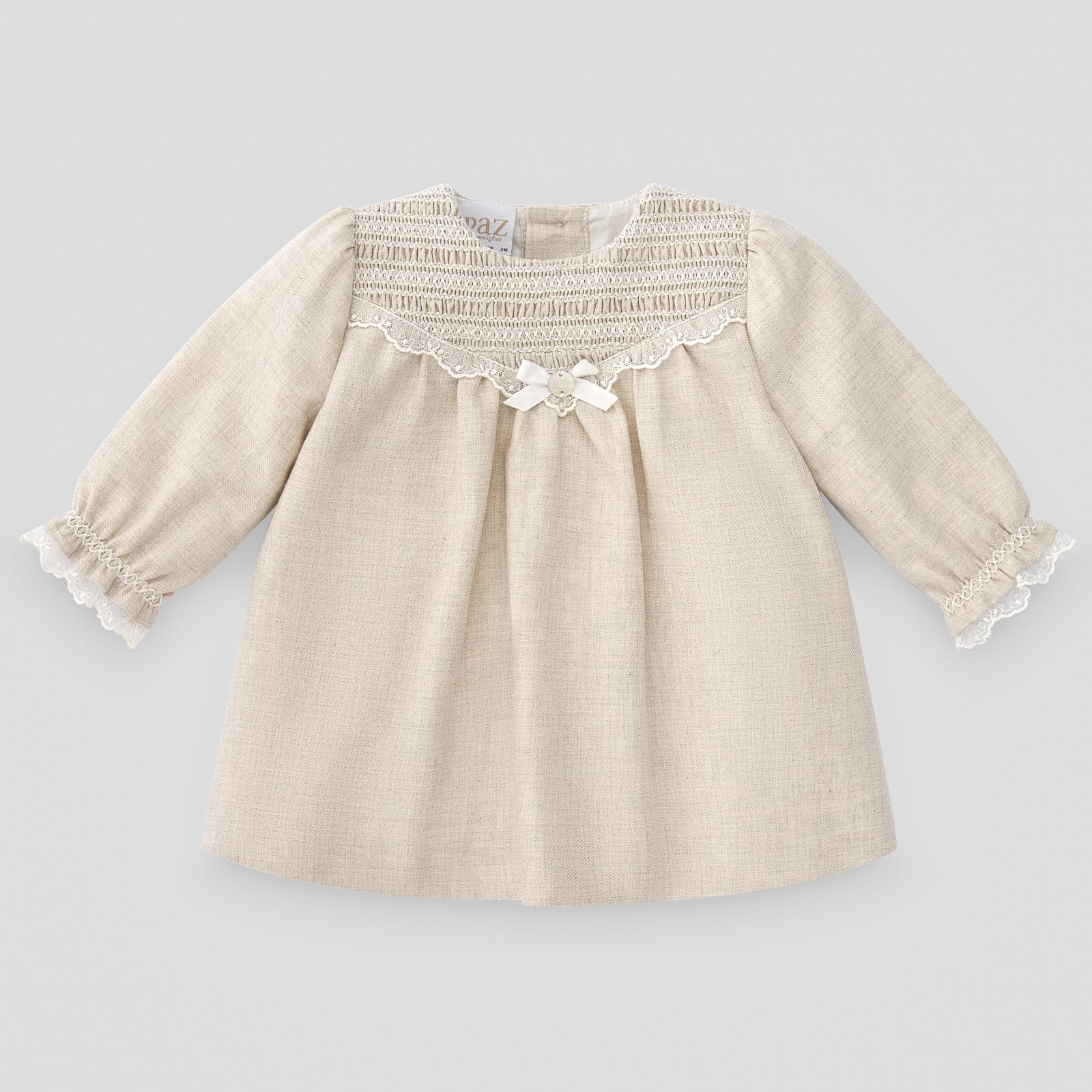  Arrullo スモッキングワンピース｜Paz Rodriguez サイズ: 6M(65cm)