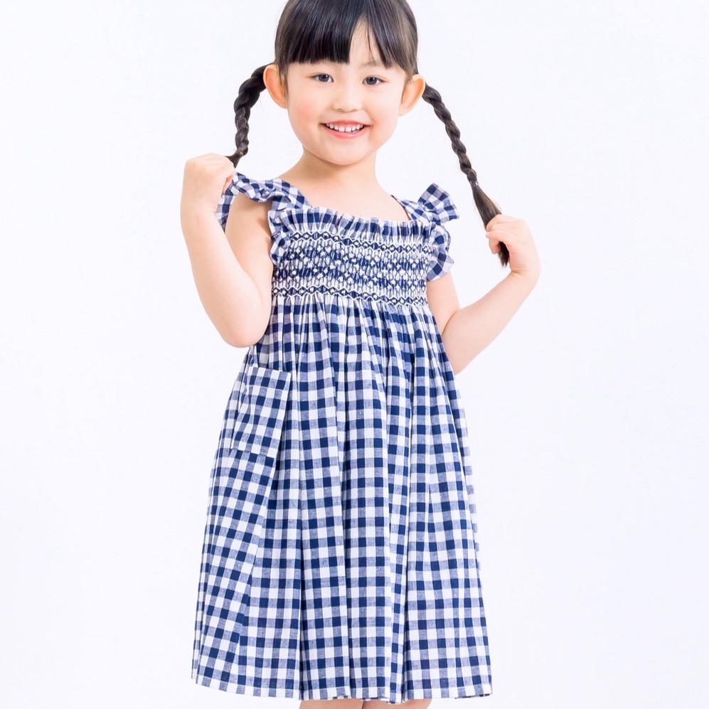 Crocus スモッキングワンピース｜Kidiwi サイズ: 3Y(98cm)