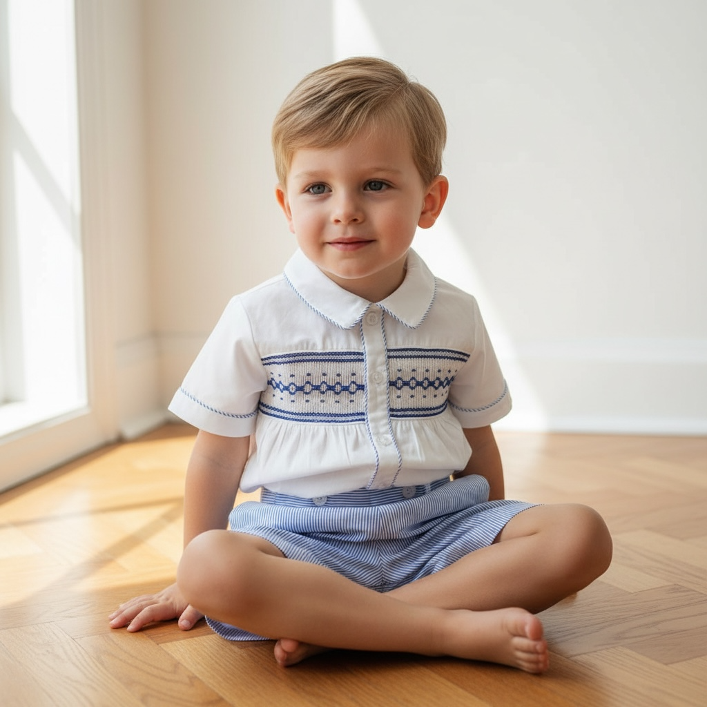 Louis スモッキングセットアップ｜Rachel Riley