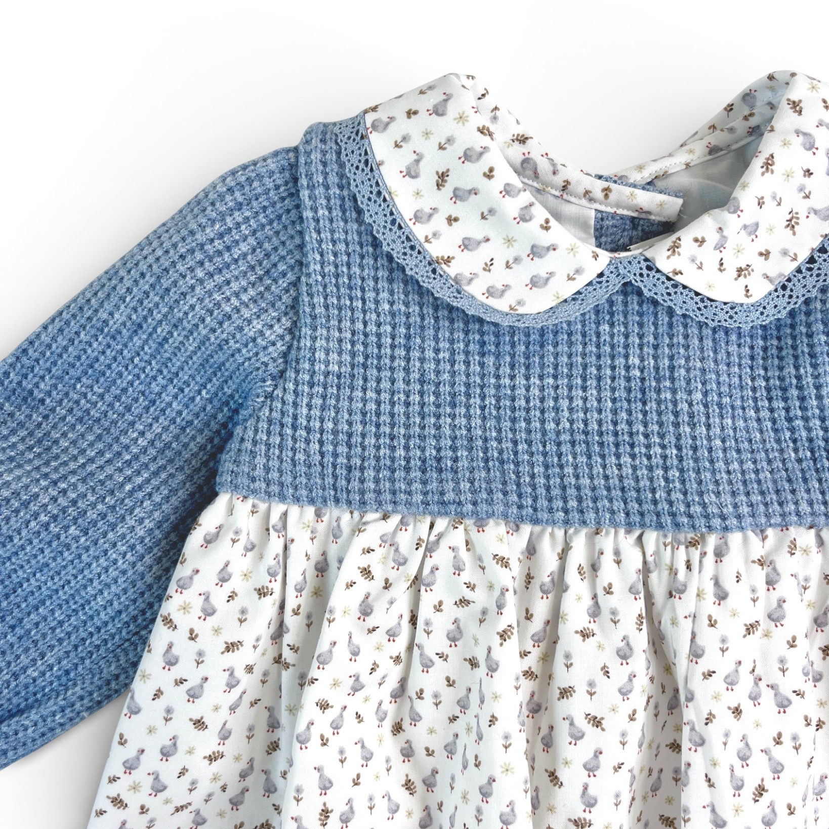  Duck ベビーワンピース｜Cua-cuak サイズ: 18M(86cm）