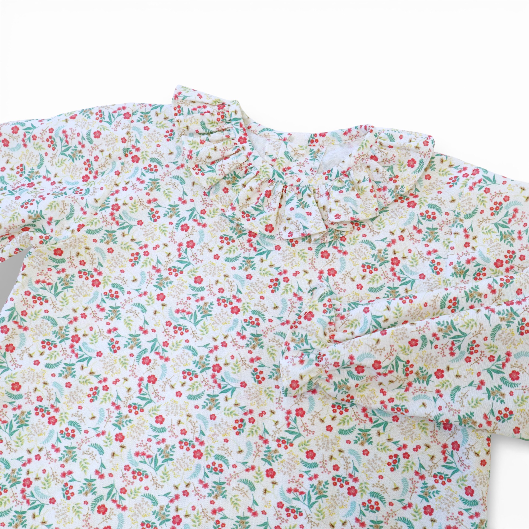  Green Corduroy シャツ＆ワンピース セットアップ｜Belan サイズ: 4Y(104cm)