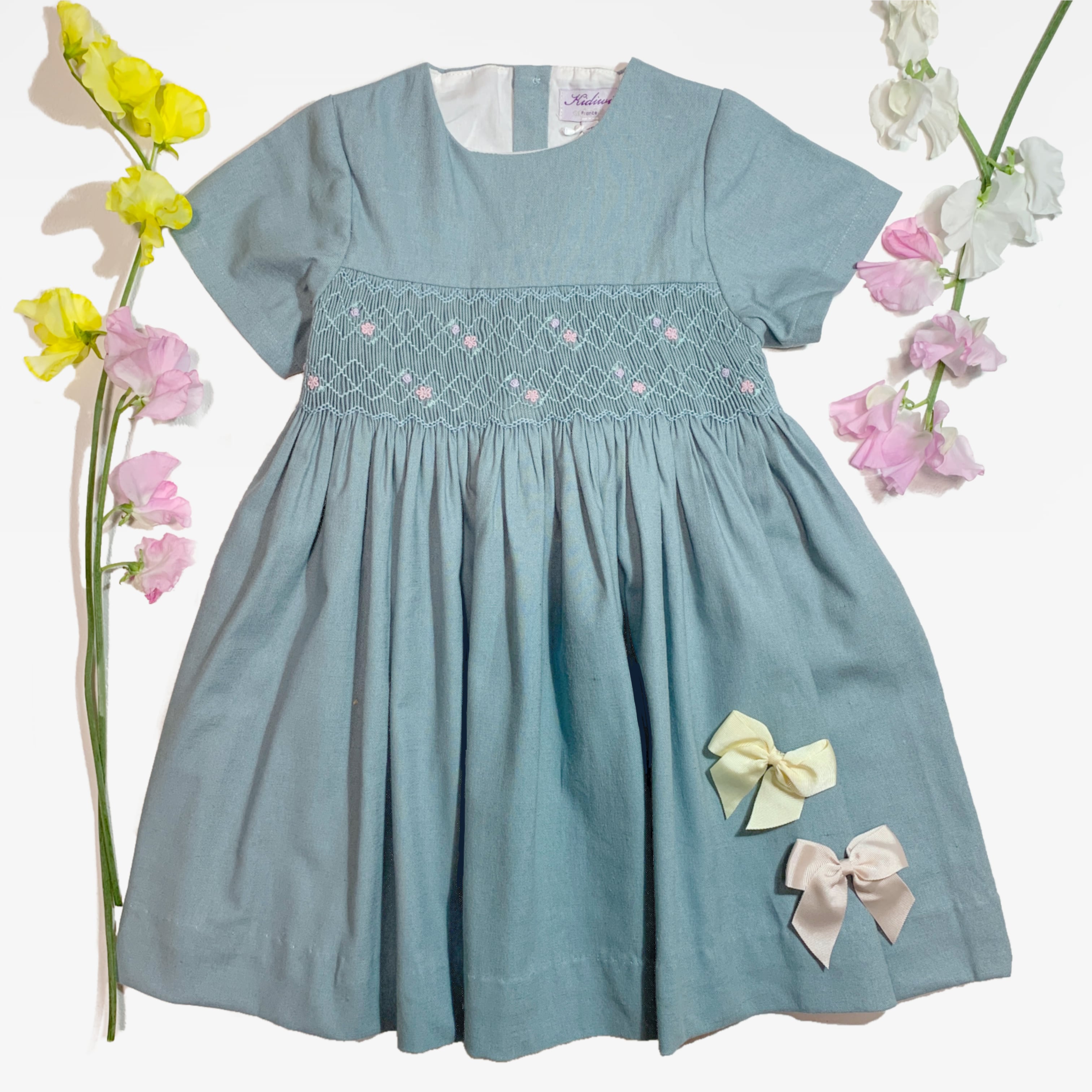  Amarante スモッキングワンピース｜Kidiwi