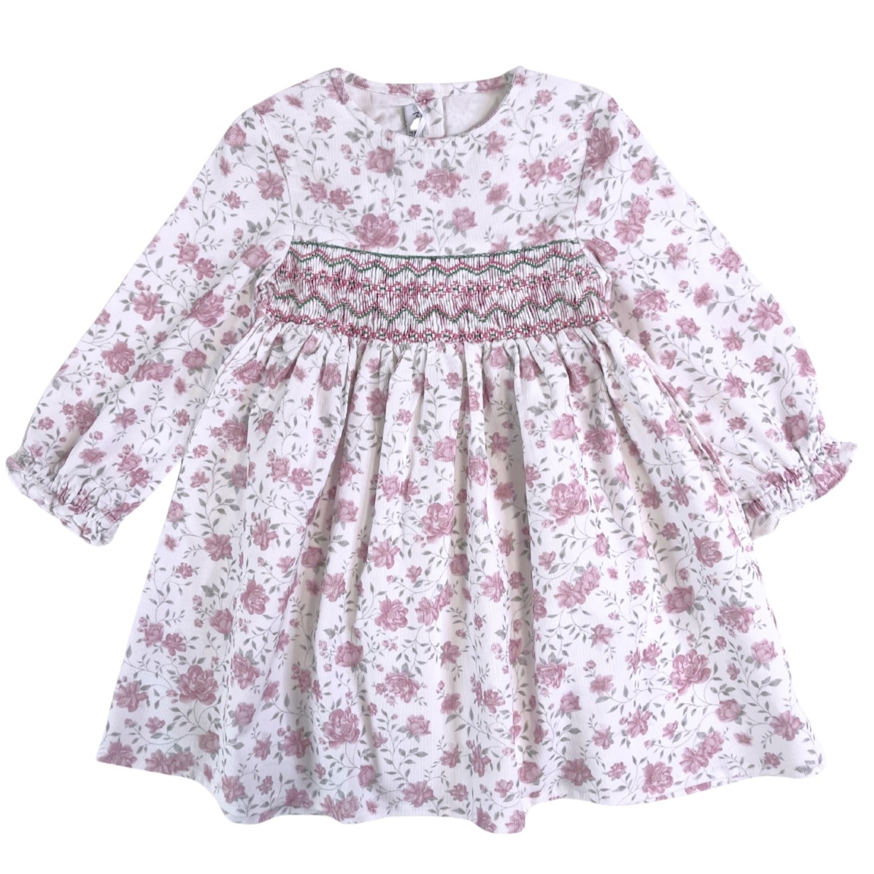  Velvet Josephine Smocked Dress｜Marie Puce サイズ: 2Y(92cm)