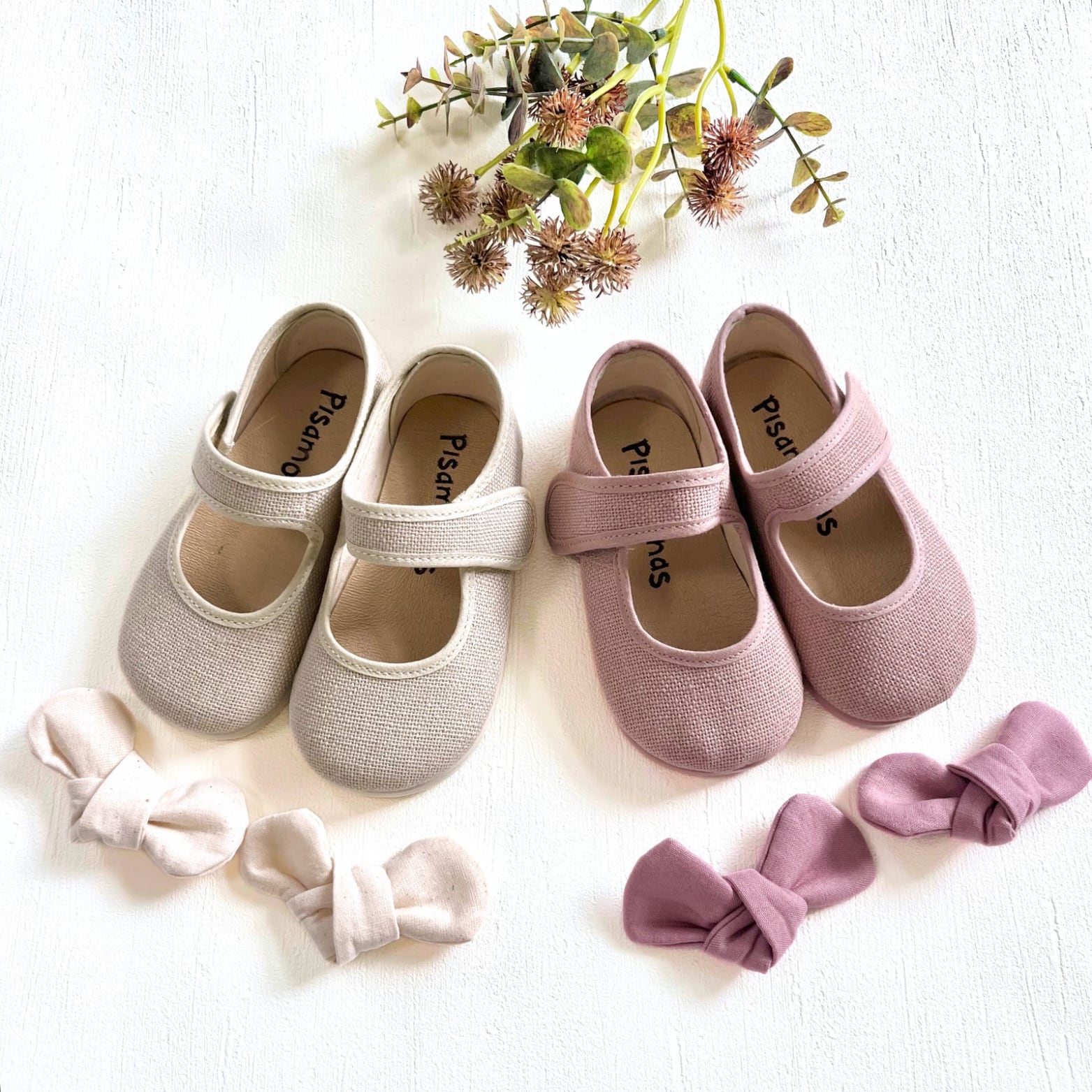 Mary Jane Linen シューズ｜Pisamonas