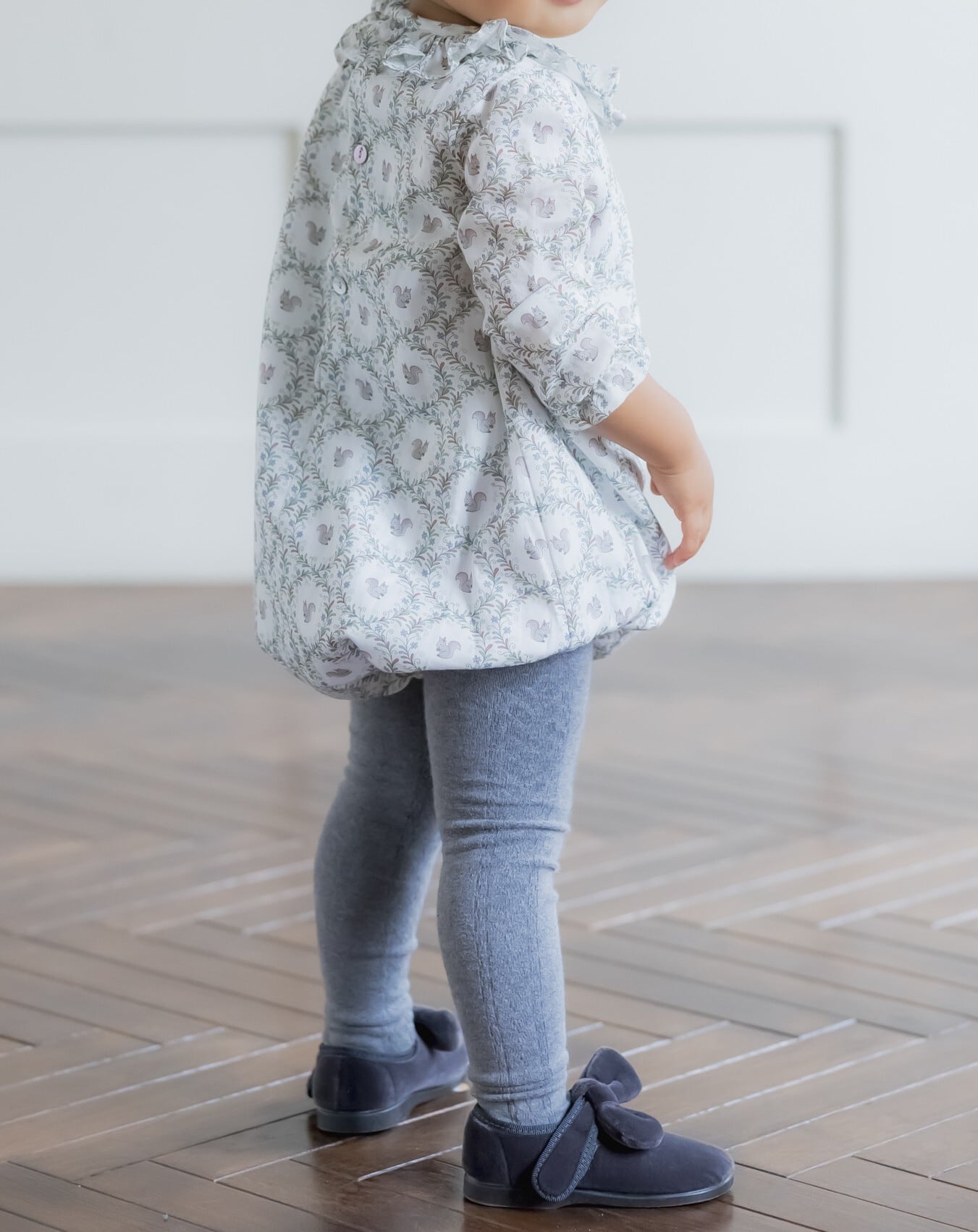  Squirrel ロンパース｜Pi&Pa ベビーサイズ: 18ヶ月 (86cm)