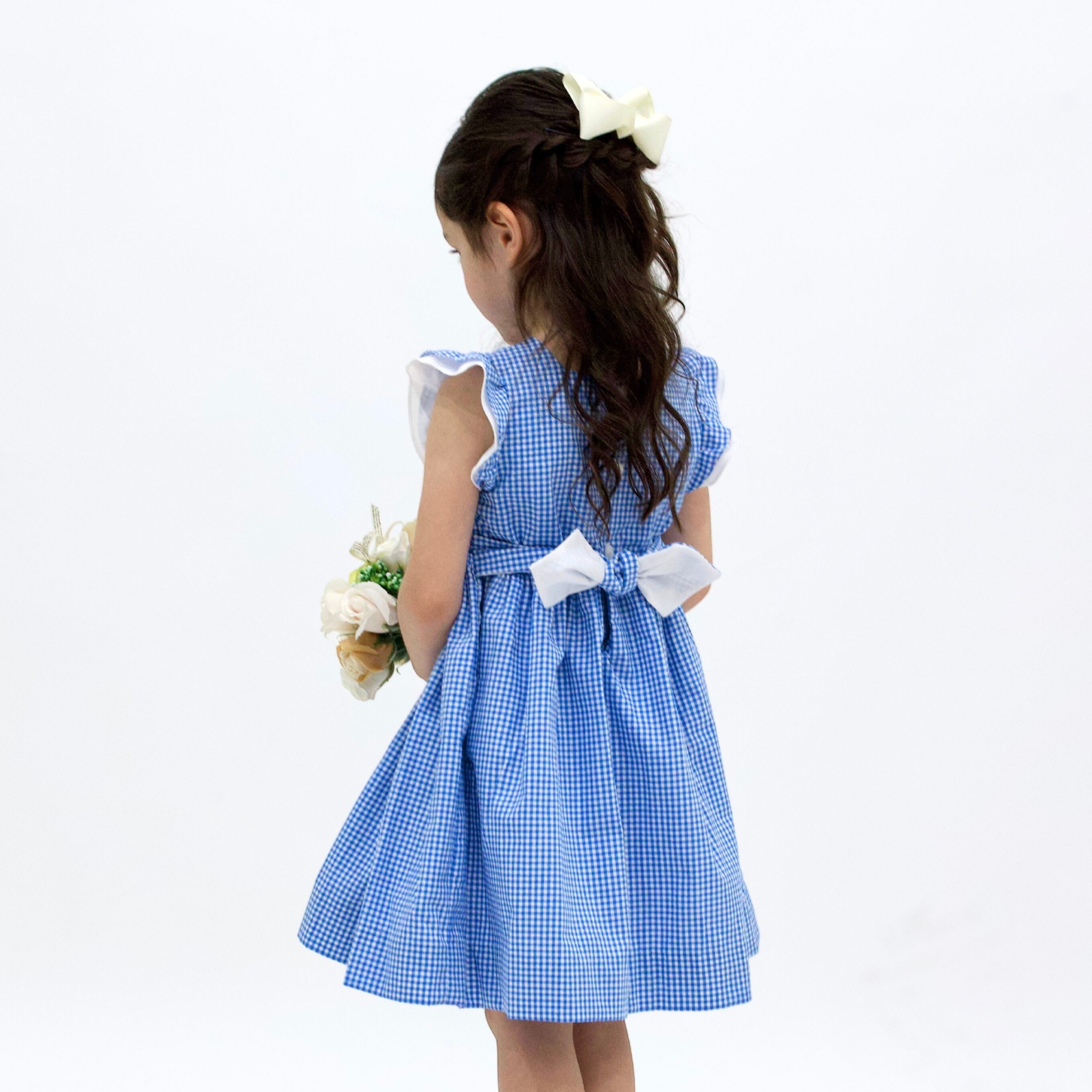 Enora スモッキングワンピース｜Kidiwi サイズ: 2Y(92cm)