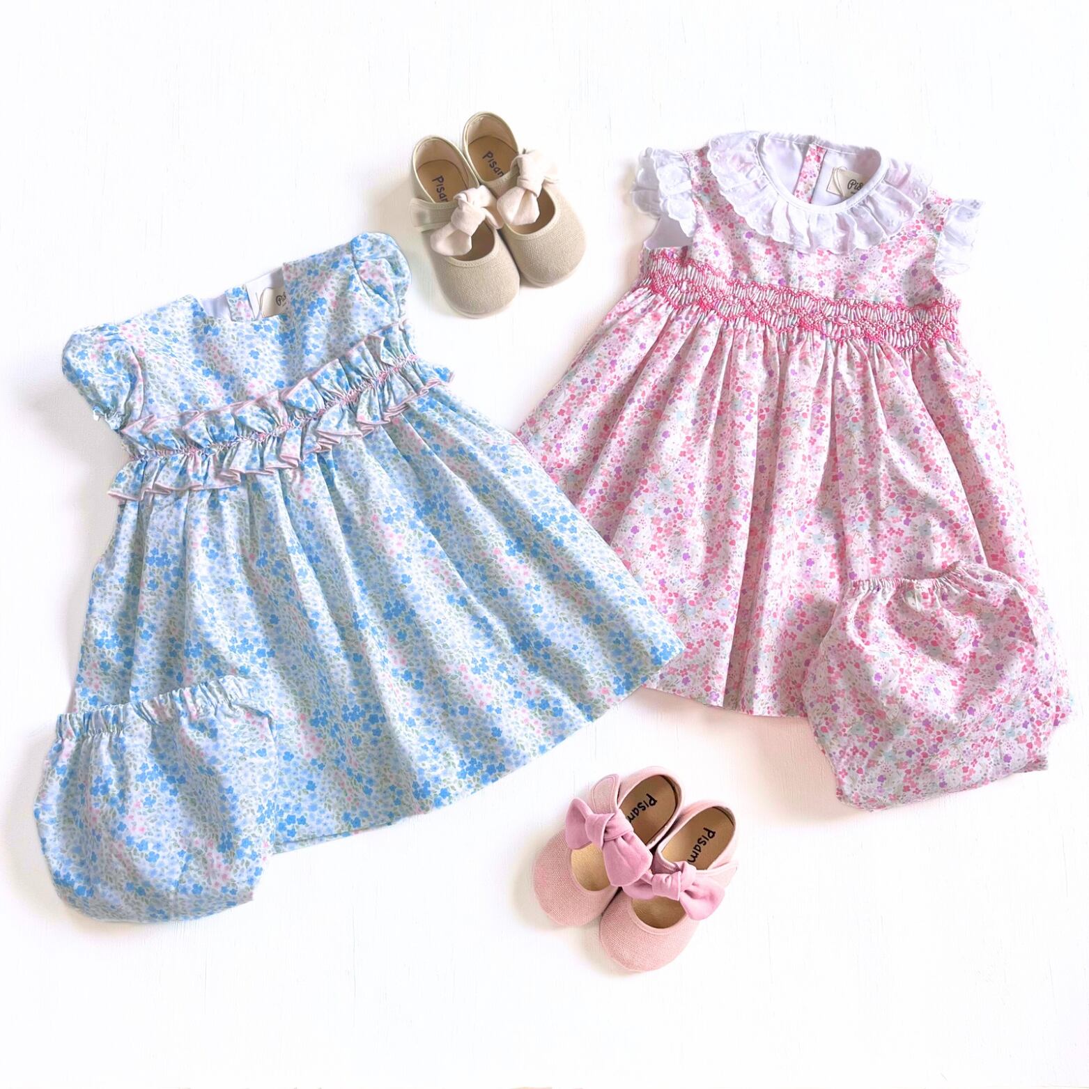 Bella スモッキングワンピース｜Pi&Pa サイズ: 2Y(92cm)