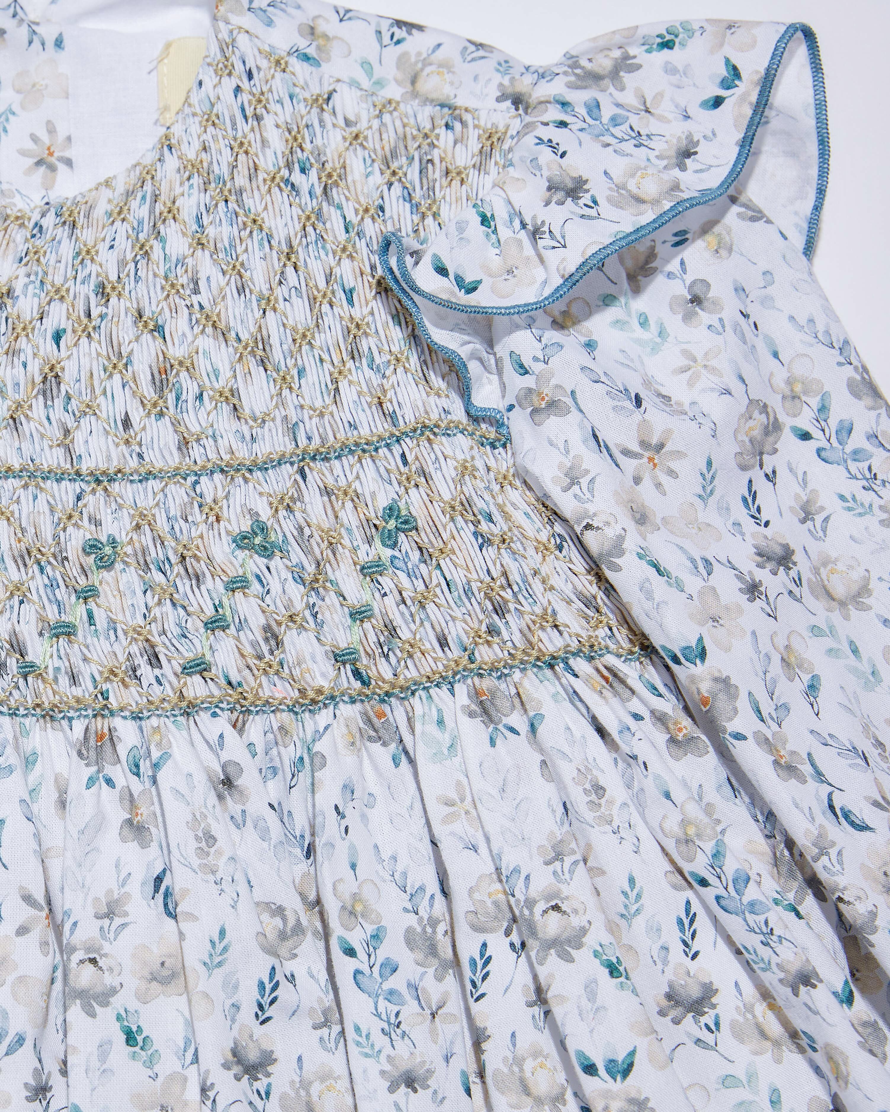  【Last 12M】 Helen スモッキングワンピース｜Pi&Pa サイズ: 12M(80cm）