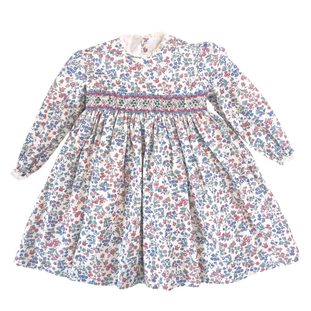  Valeria スモッキングワンピース｜Pi&Pa サイズ: 2Y(92cm)