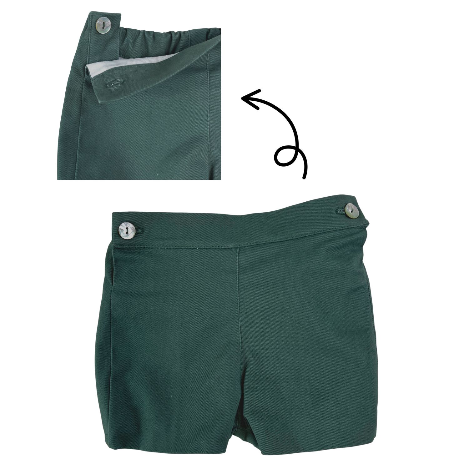  Check シャツ＆パンツ セットアップ｜Cua-cuak サイズ: 18M(86cm）