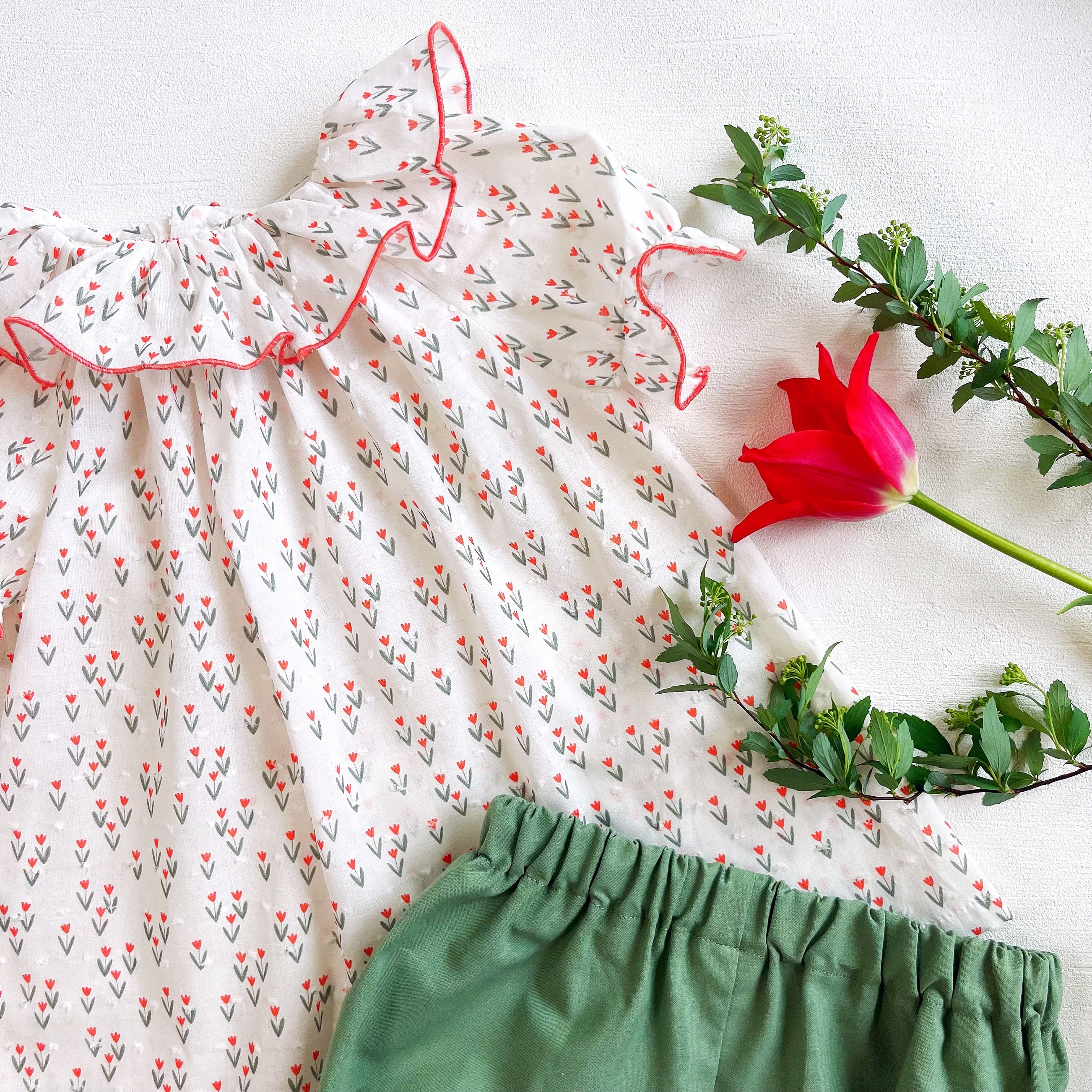 【Last 6Y】 Tulip セットアップ｜Belan サイズ: 6Y(116cm)