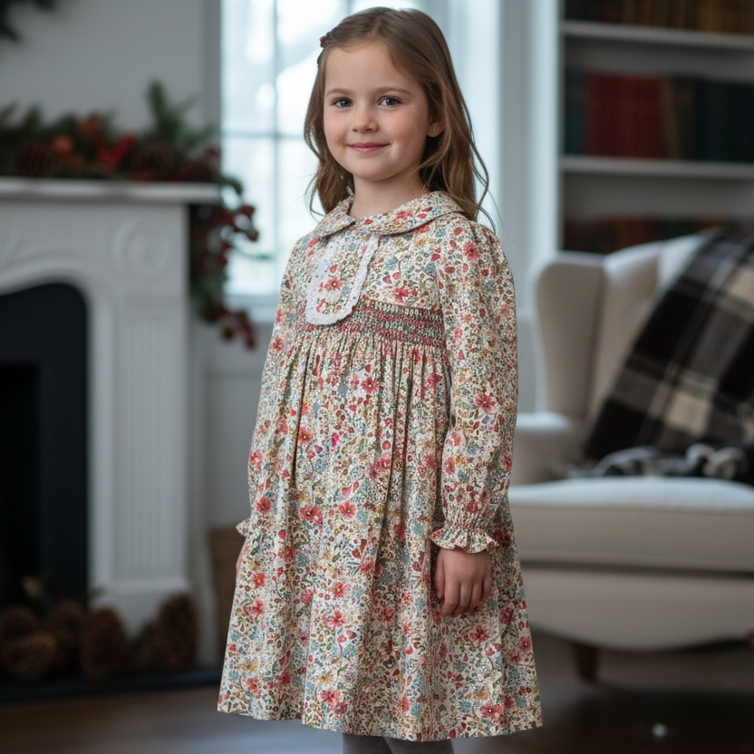  Lucia スモッキングワンピース｜Pi&Pa