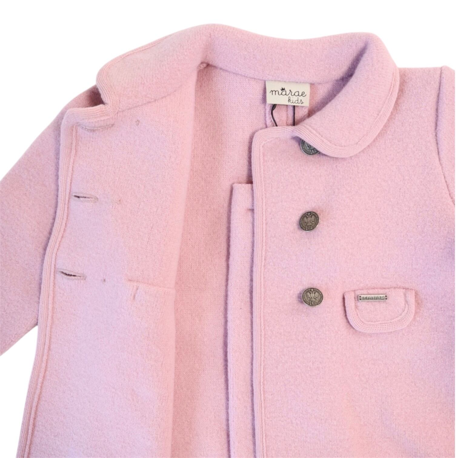 ダブルブレストコート（ROSE）｜Marae サイズ: 4Y(104cm)