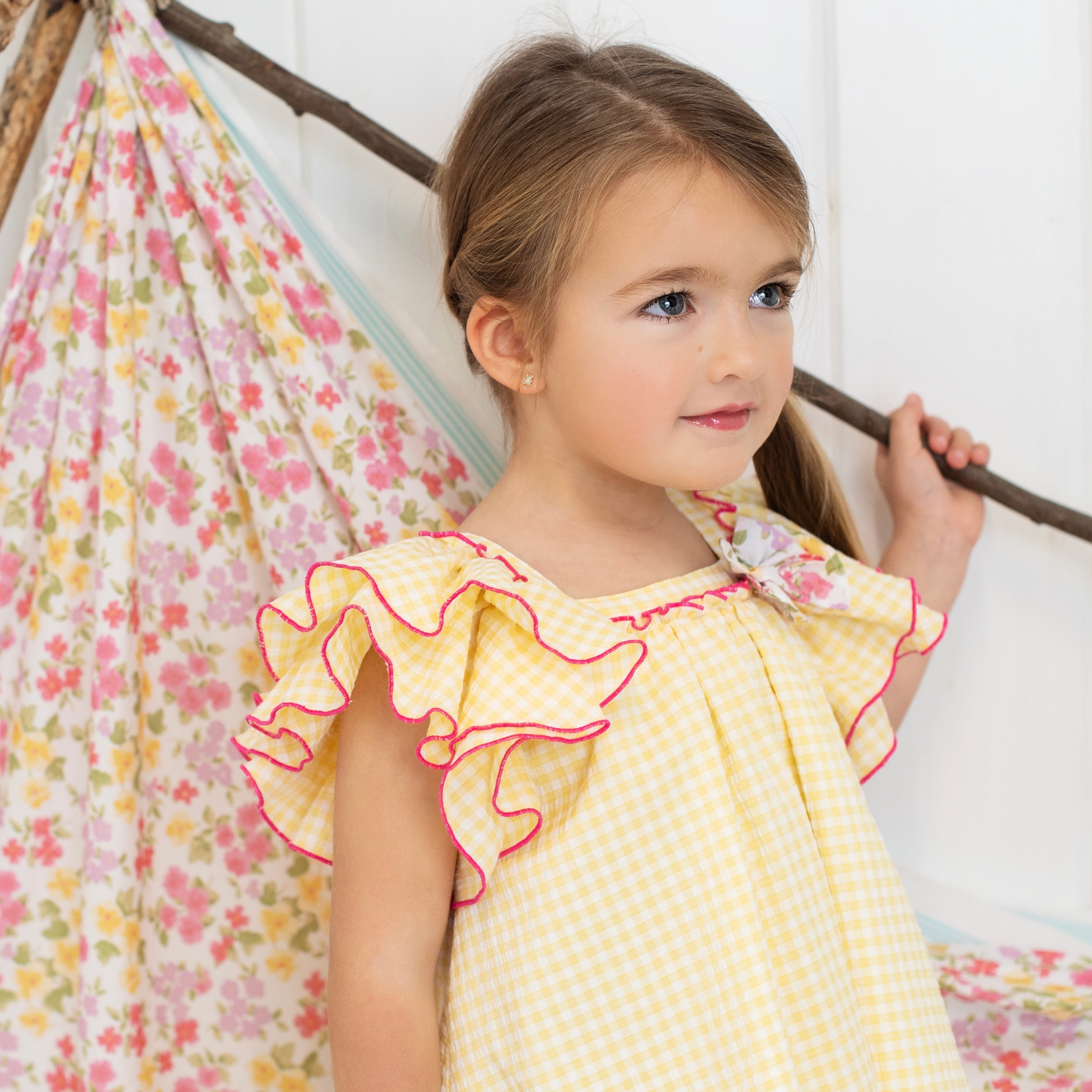 Emily フリルワンピース｜Foque サイズ: 5Y(110cm)