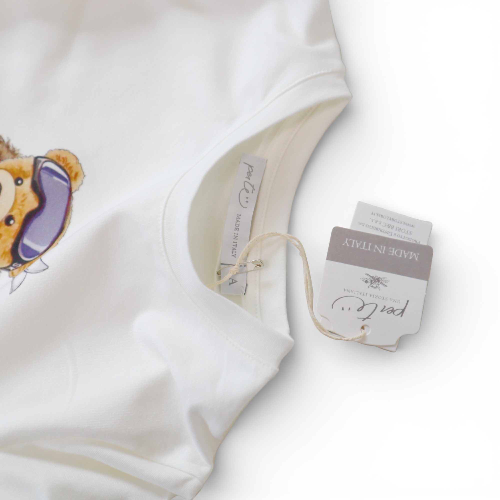  Skiing Bear トップス｜Perte サイズ: 4Y(104cm)