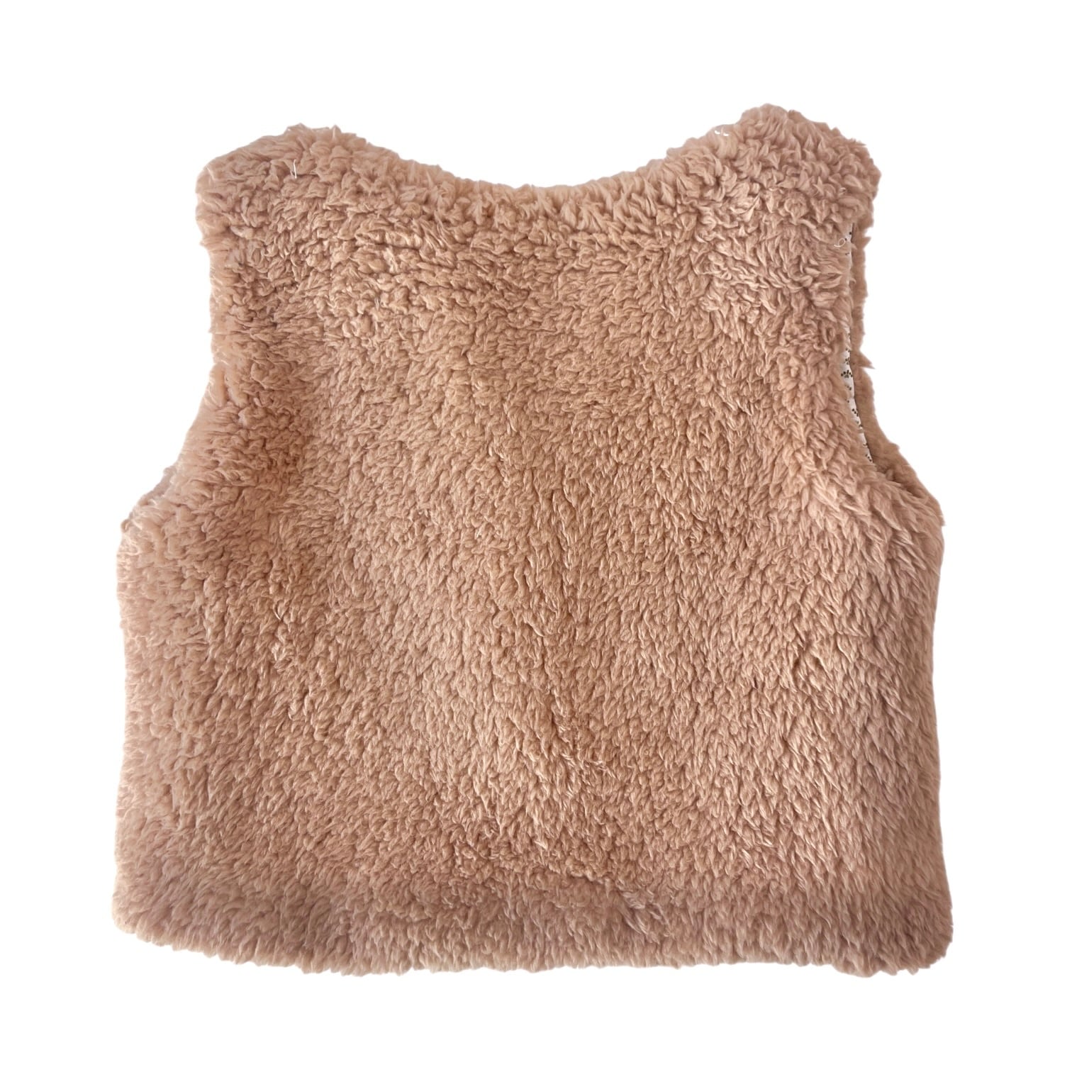  Faux Fur Sleeveless Gilet｜Marie Puce サイズ: 4Y(104cm)
