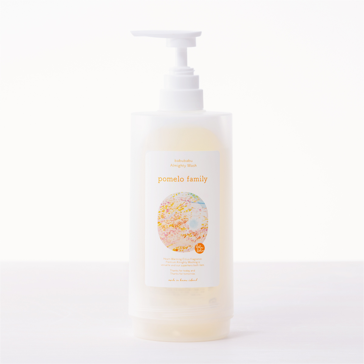 【定期｜初回60%OFF】オールマイティウォッシュ ポメロファミリー pomelo family 詰め替え用 600ml