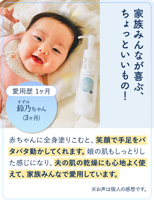 あっという間に肌がふわふわスベスベに！