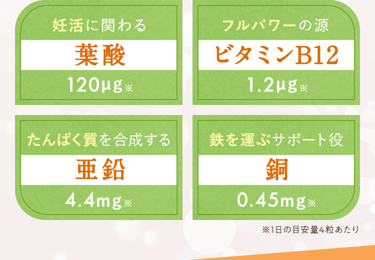 たんぱく質を合成する亜鉛
