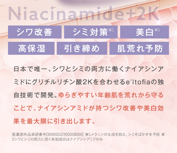 Niacinamide+2K