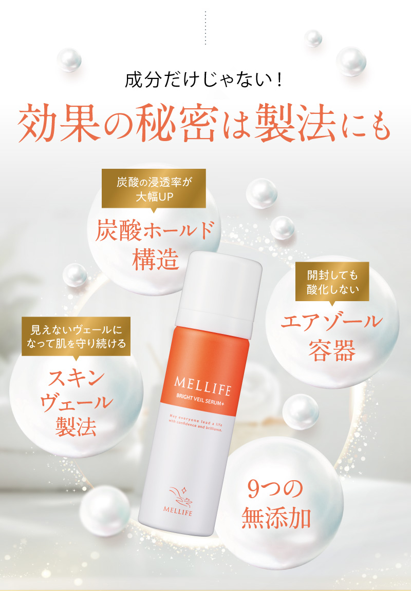 成分だけじゃない！効果の秘密は製法にも