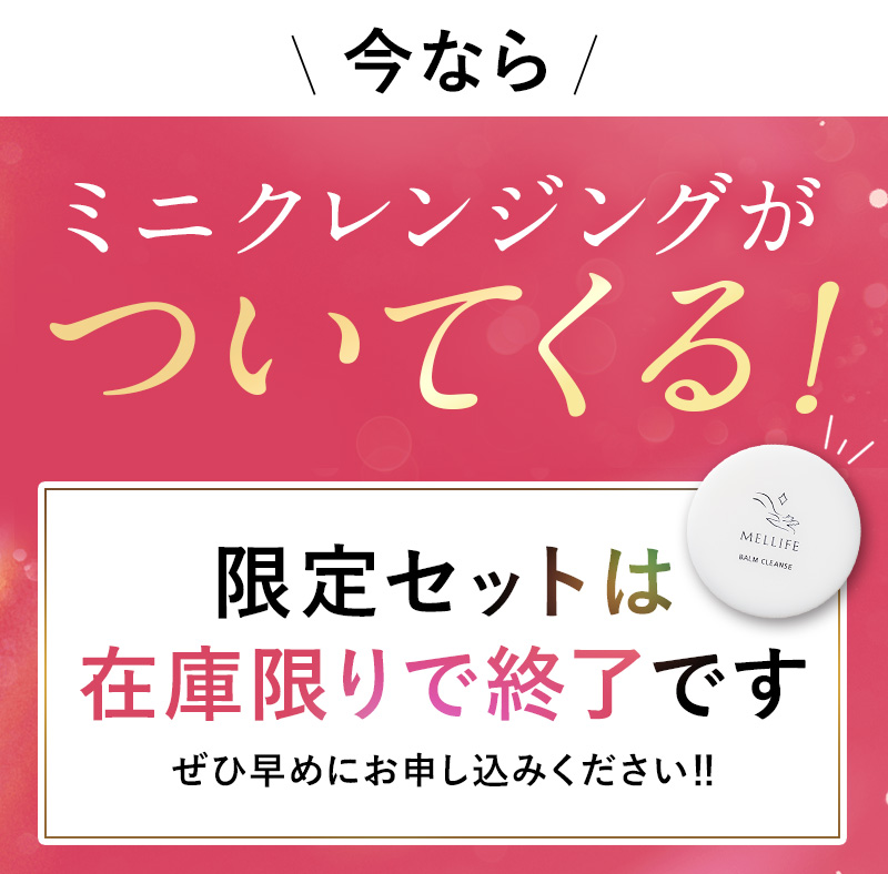 半額以下の特別セットをご用意