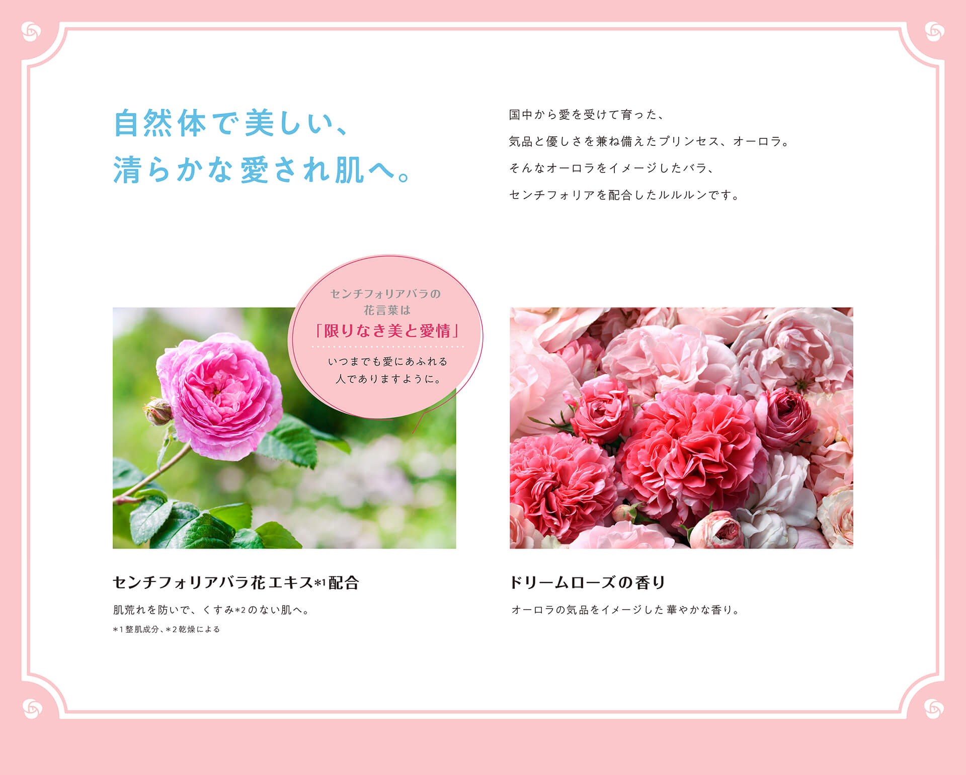 自然体で美しい、清らかな愛され肌へ