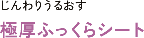Commitment じんわりうるおす極厚ふっくらシート