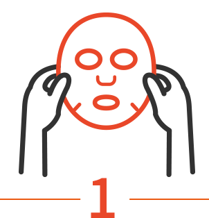 フェイスマスクの使い方 その1