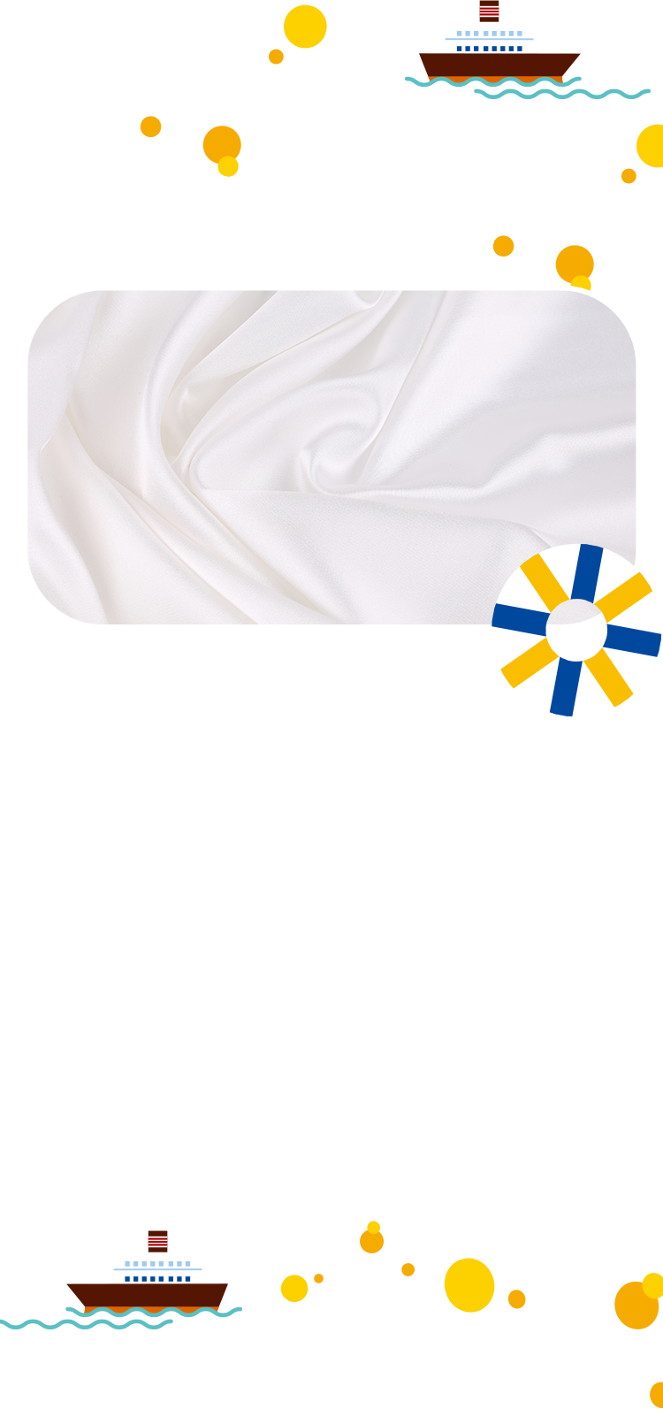 白い絹地（シルク）の写真