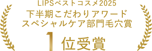 LIPSベストコスメ2025下半期こだわりアワード スペシャルケア部門毛穴賞 第1位