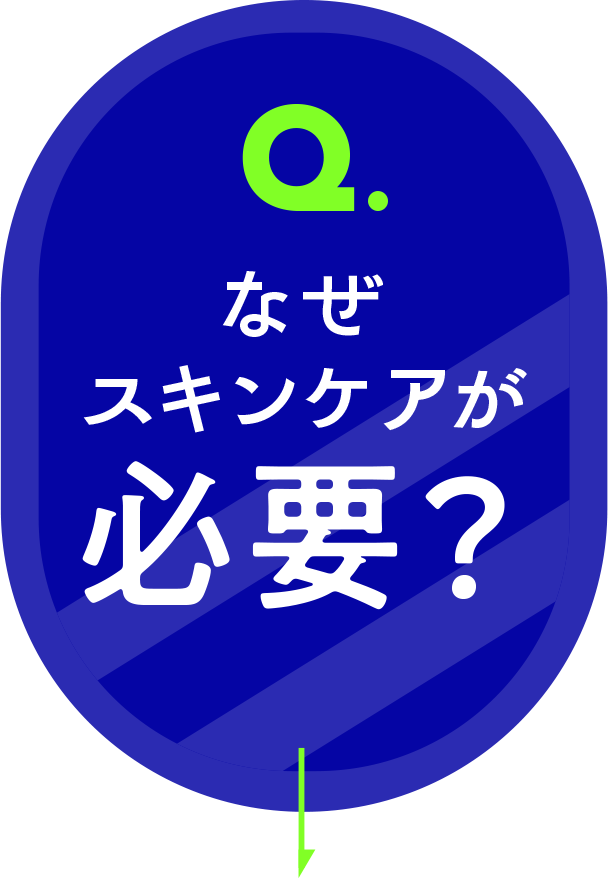 なぜスキンケアが必要？
