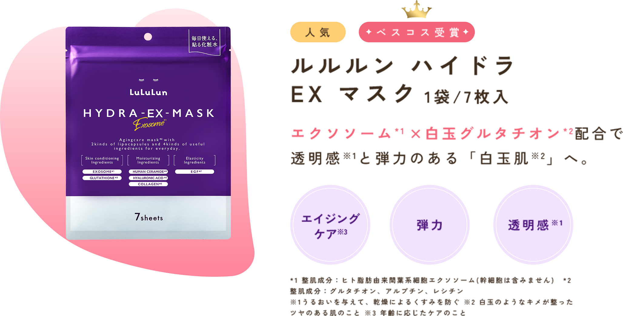 ルルルン ハイドラ EX マスク