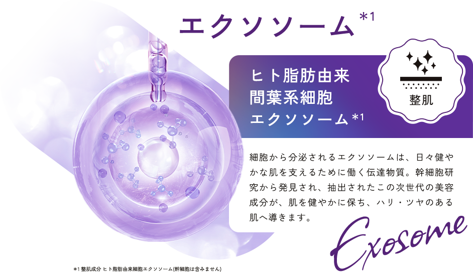 ヒト脂肪由来 間葉系細胞 エクソソーム＊1